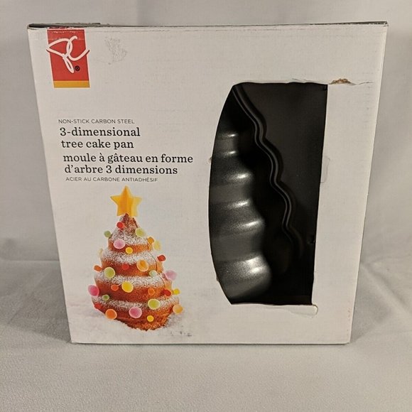 President's Choice 3 Dimensional Tree Cake Pan - Open Box - Never Used - Picture 1 of 11